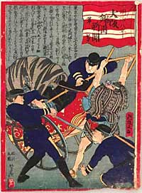 蒔絵人力車 蒔絵人力車